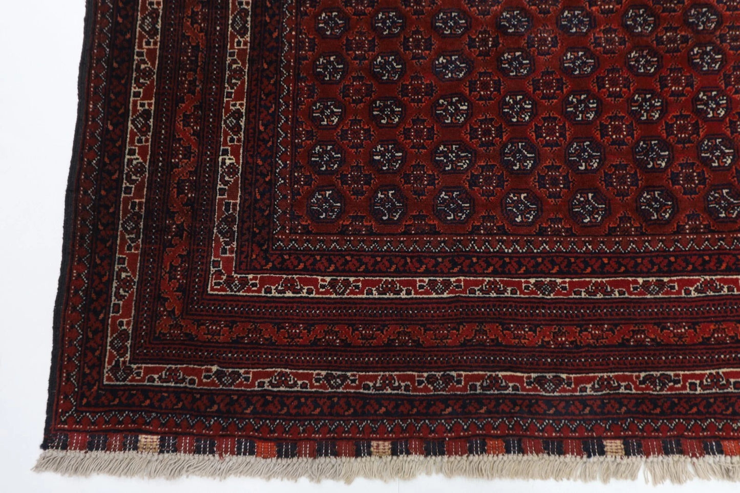 149 x 198 cm | Belgic Tribal Hand Knotted Wool Carpet