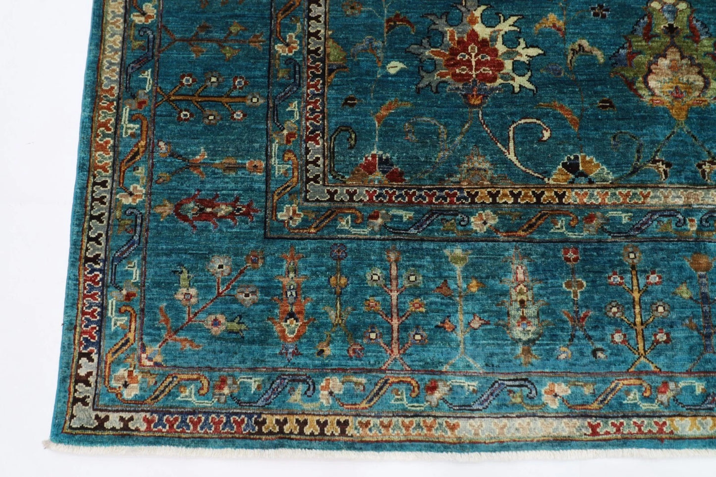 206 x 308 cm | Sultani Afghan Tribal Hand Knotted Carpet