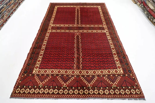 199 x 299 cm | Maranoce Afghan Tribal Hand Knotted Carpet