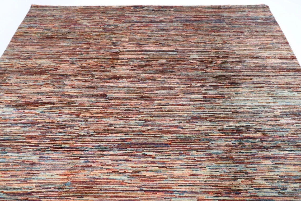 238 x 290 cm | Gabbeh Afghan Tribal Hand Knotted Carpet