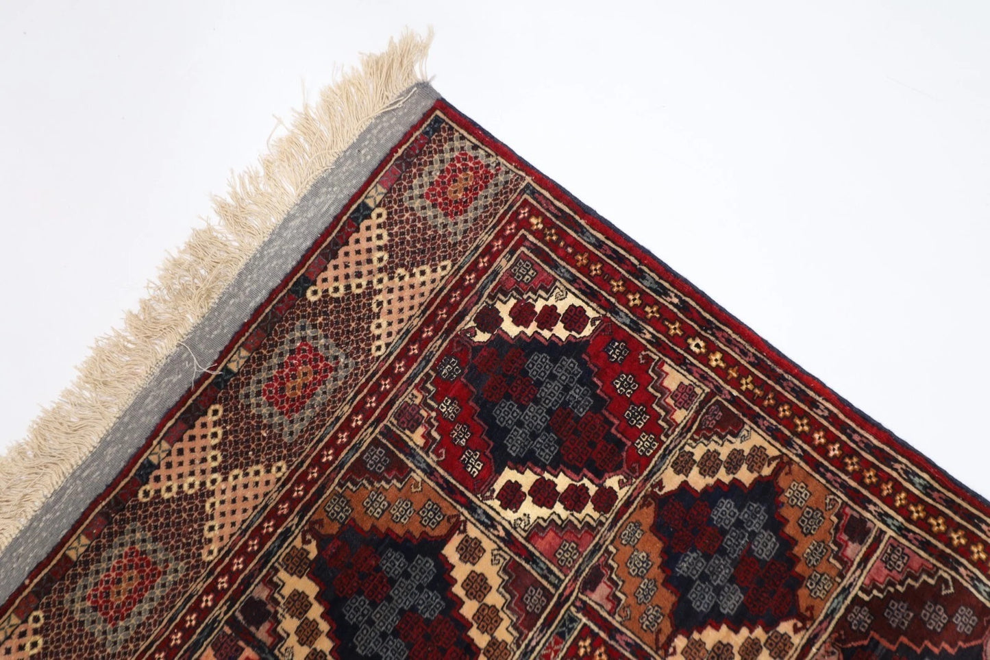 196 x 294 cm | Kabuli Silk Afghan Tribal Hand Knotted Carpet