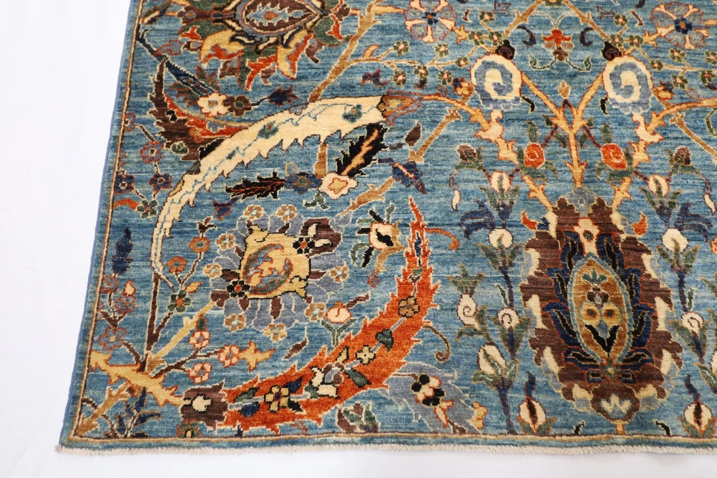 183 x 271 cm | Bidjar Gray Afghan Tribal Hand Knotted Veg Dye Wool carpet