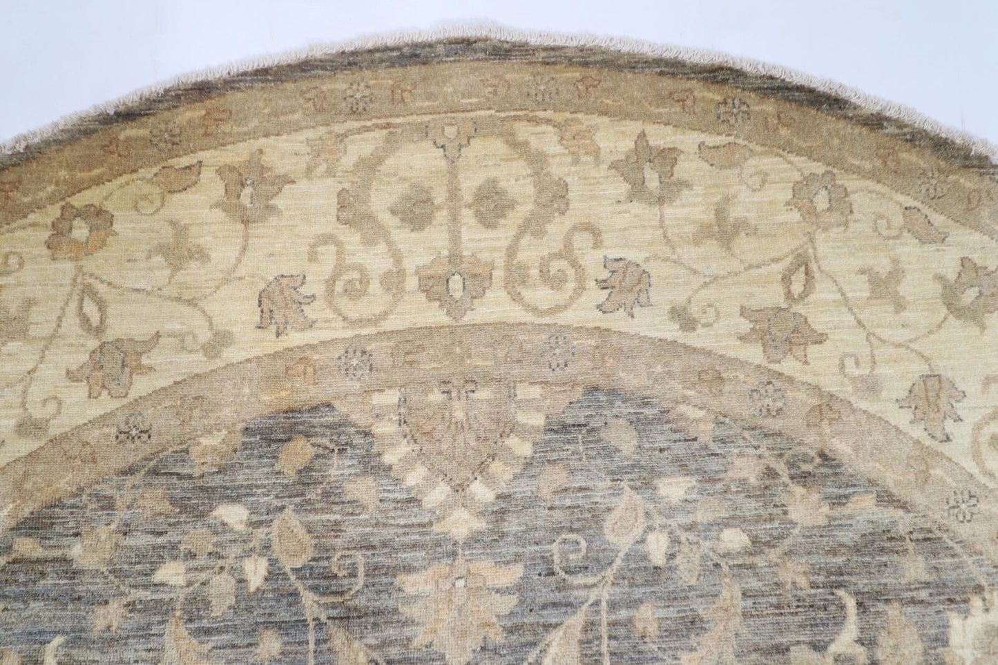 266 x 274 cm | Zeigler Afghan Tribal Hand Knotted Wool Carpet