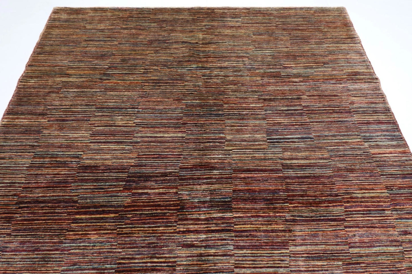 197 x 287 cm | Gabbeh Afghan Tribal Hand Knotted Carpet