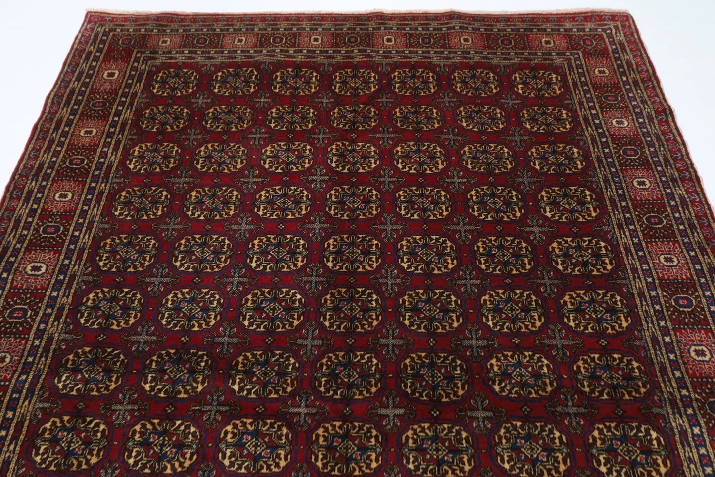 201 x 285 cm | Bokhara Tribal Hand Knotted Carpet