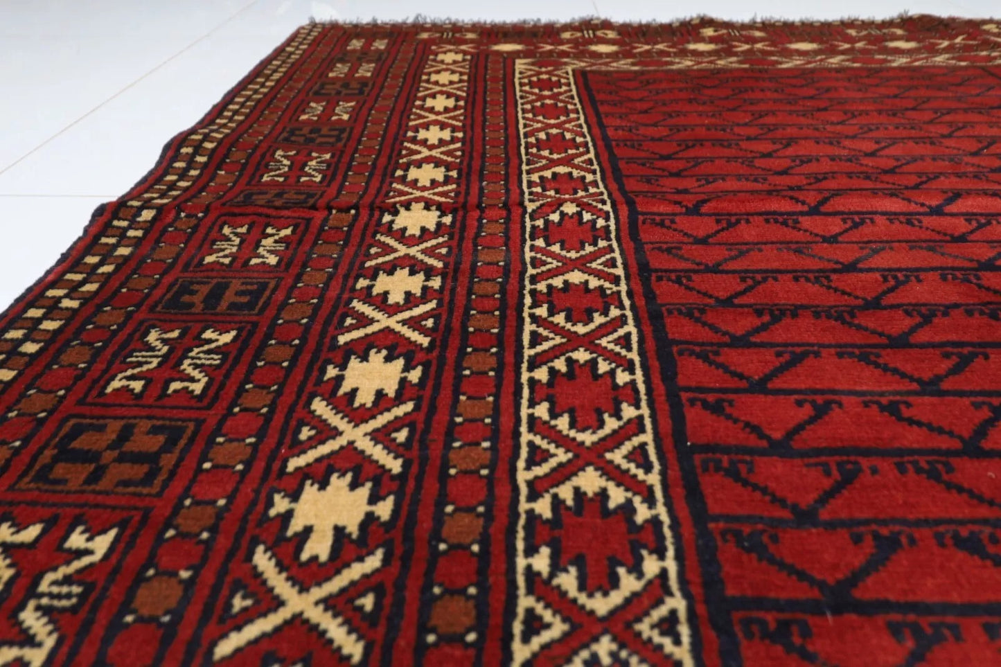 197 x 297 cm | Maranoce Afghan Tribal Hand Knotted Carpet