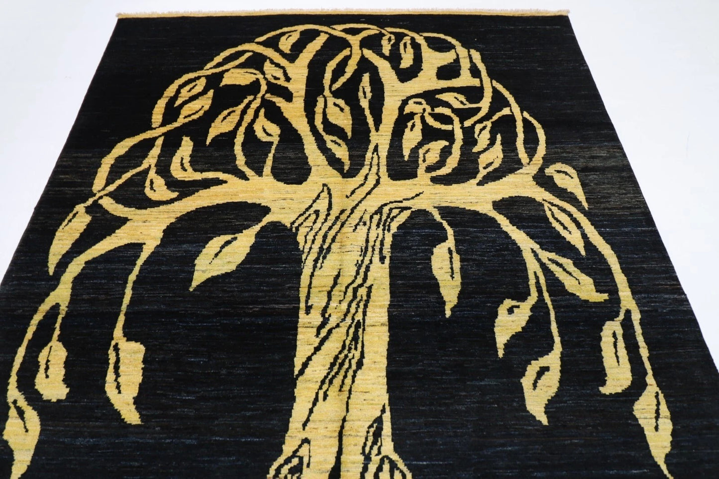 203 x 298 cm | Gabbeh Afghan Tribal Hand Knotted Carpet