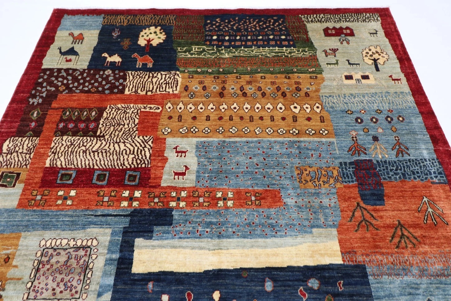 200 x 295 cm | Afghan Tribal Hand Knotted Carpet