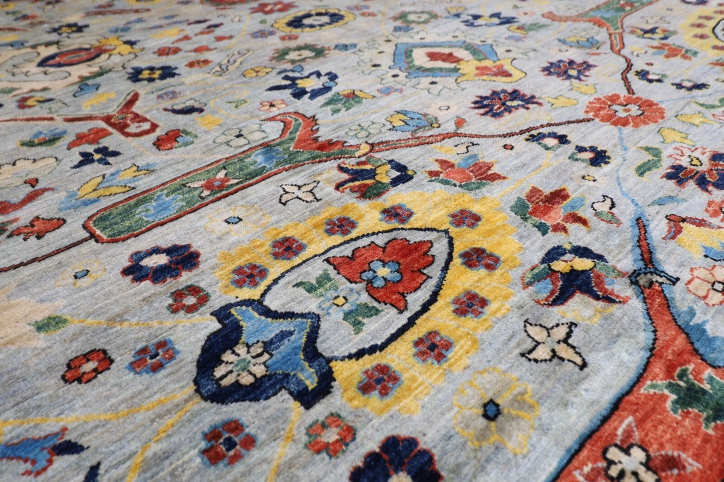304 x 420 cm | Bidjar Afghan Tribal Hand Knotted Carpet