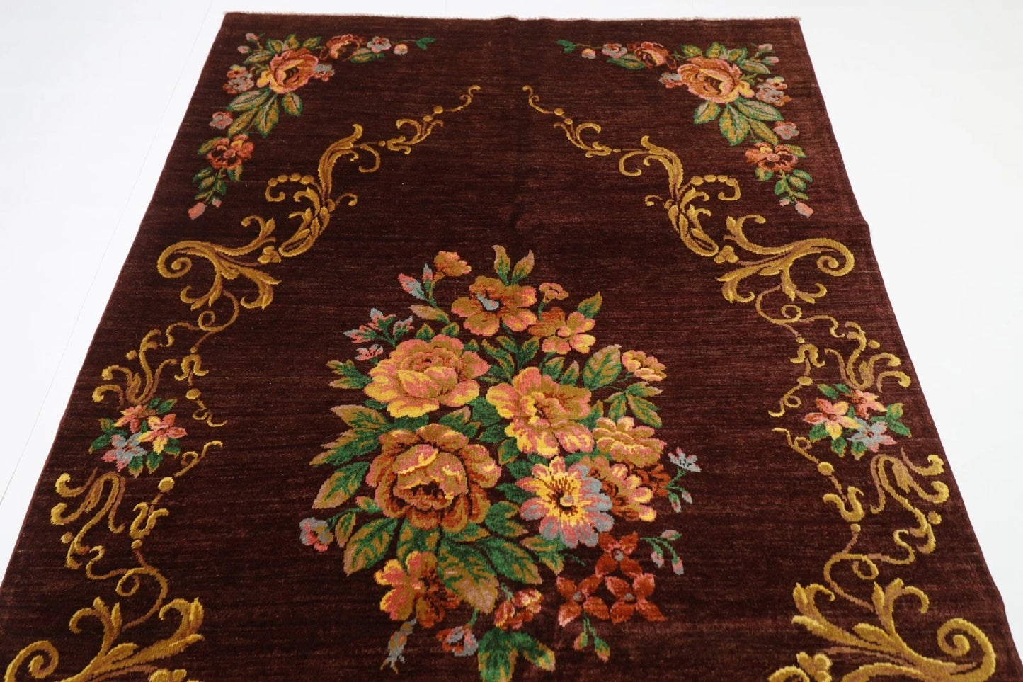 167 x 247 cm | Gabbeh Afghan Tribal Hand Knotted Veg Dye Wool Carpet
