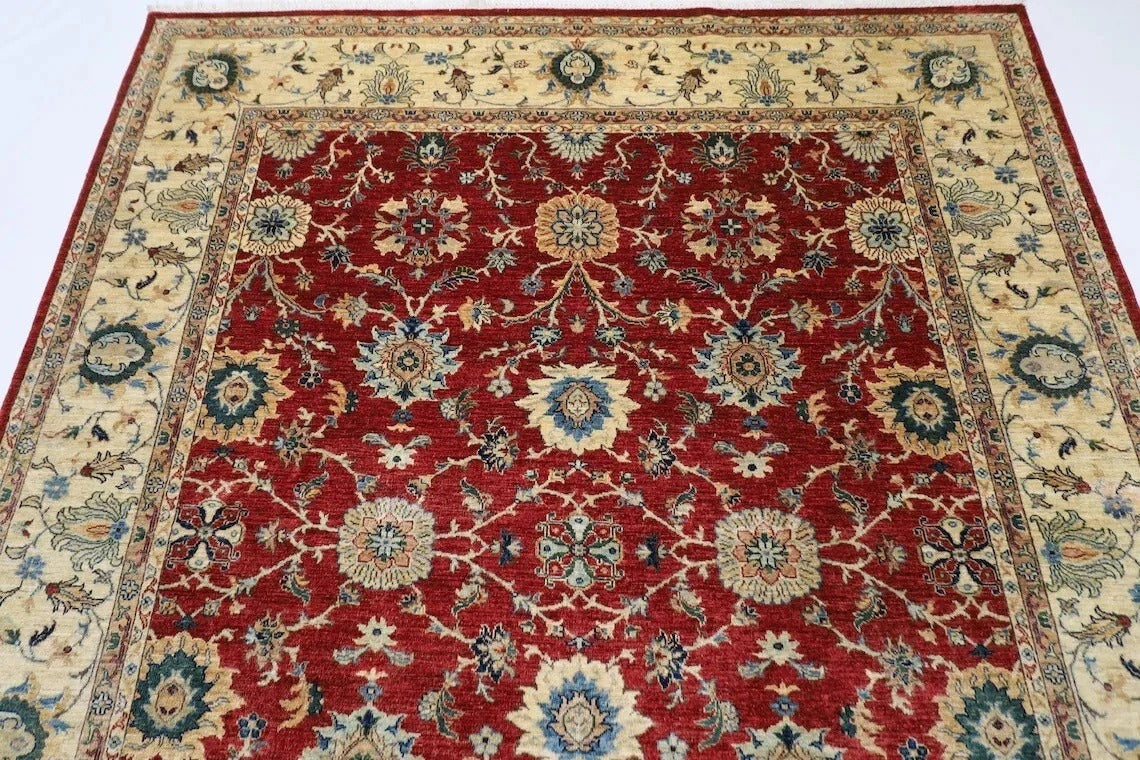 248 x 301 cm | Chobi Afghan Tribal Hand Knotted Carpet