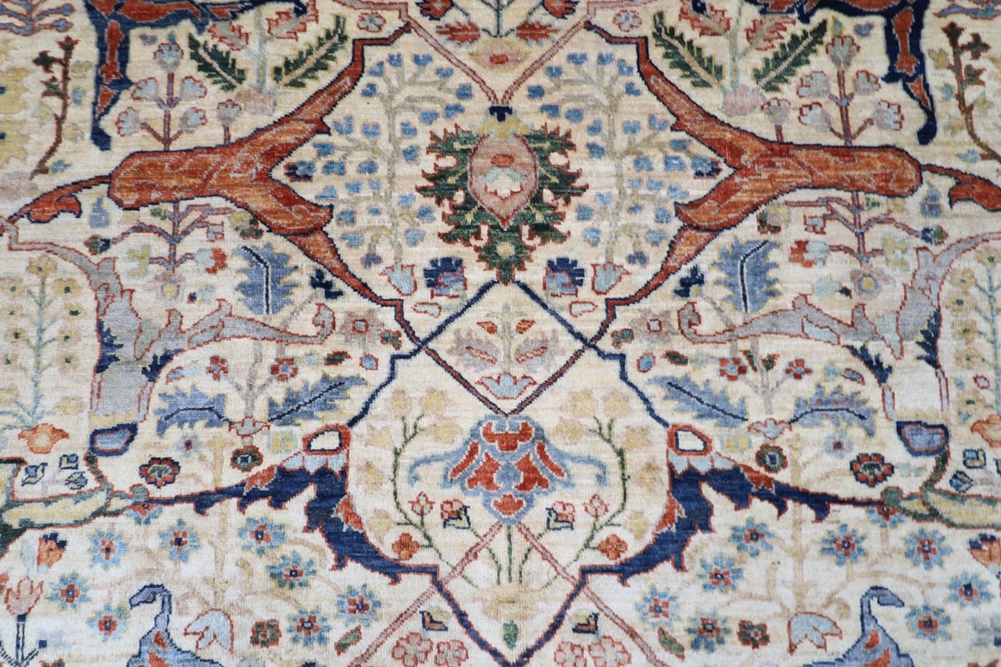 198 x 299 cm | Bidjar Afghan Tribal Hand Knotted Carpet