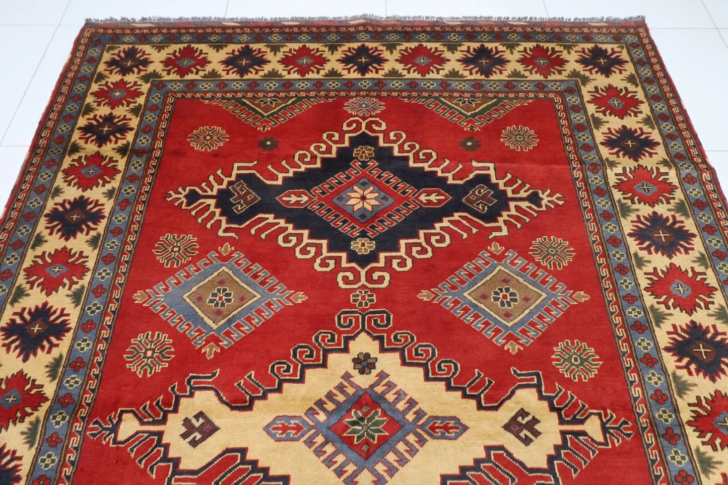 205 x 301 cm | Maranoce Afghan Tribal Hand Knotted Carpet