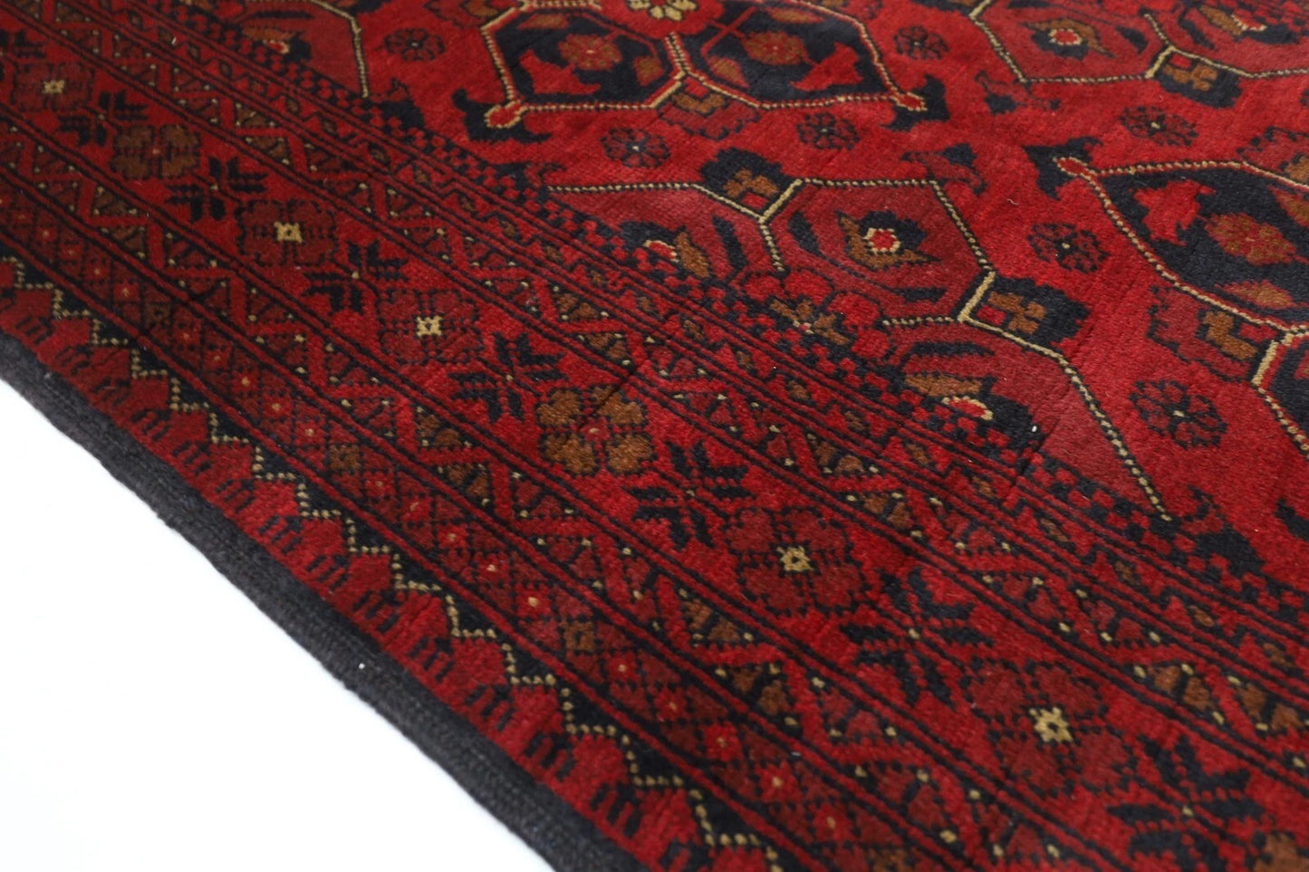 84 x 289 cm | Khal Mohammadi Afghan Tribal Hand Knotted Wool Runner