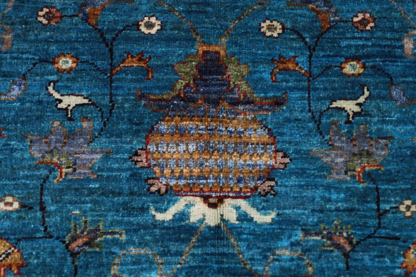 206 x 308 cm | Sultani Afghan Tribal Hand Knotted Carpet