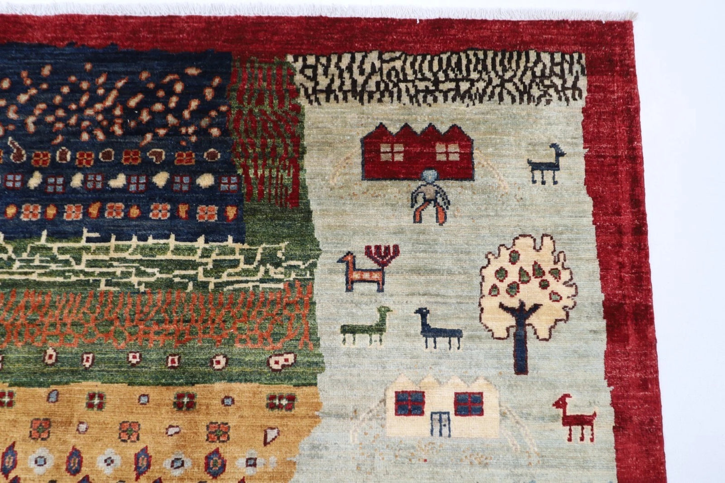 200 x 295 cm | Afghan Tribal Hand Knotted Carpet