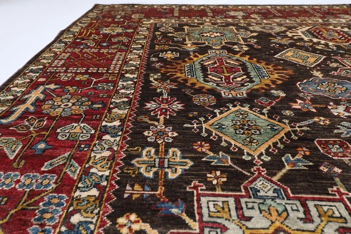 248 x 330 cm | Waziri Afghan Tribal Hand Knotted Carpet