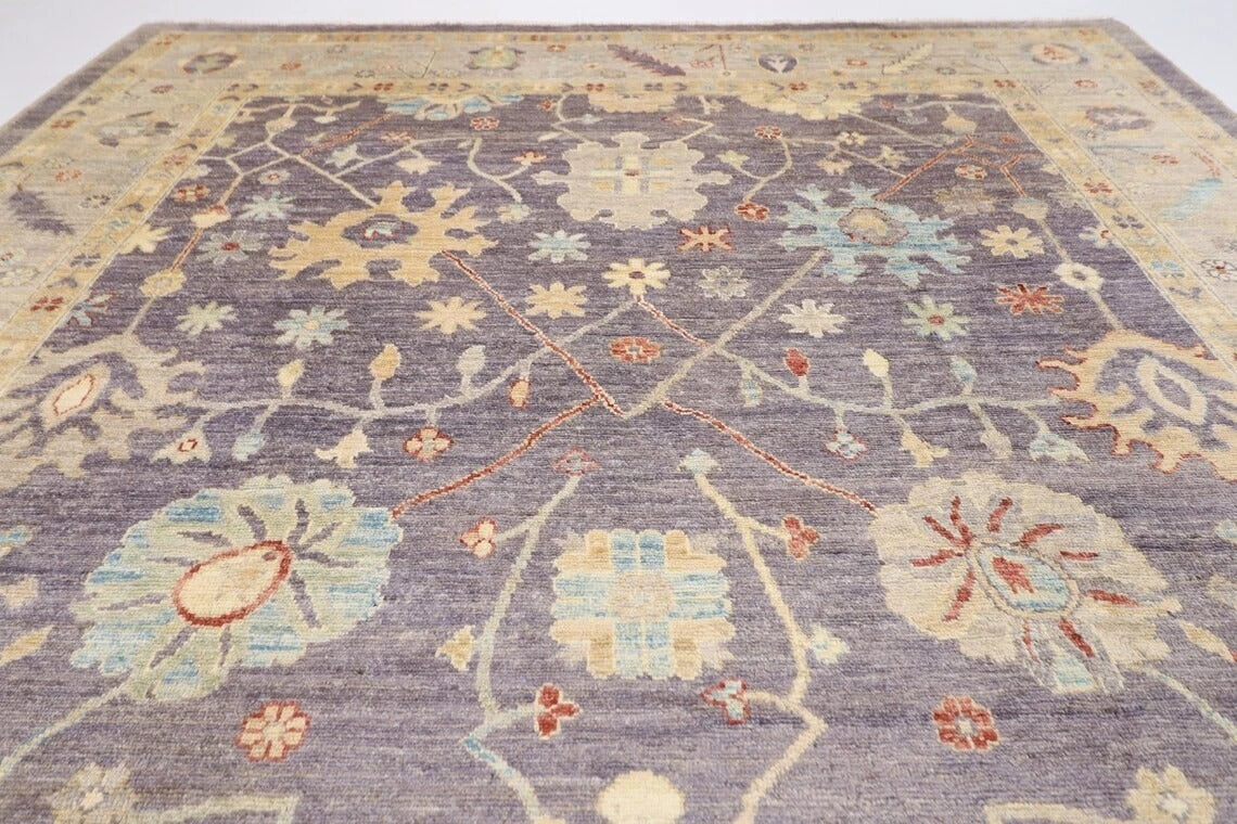 247 x 297 cm | Oushak Afghan Tribal Hand Knotted Carpet