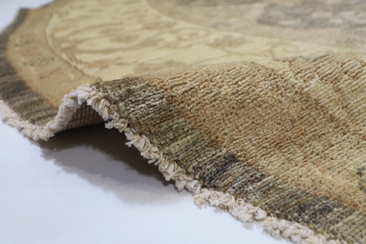 266 x 274 cm | Zeigler Afghan Tribal Hand Knotted Wool Carpet