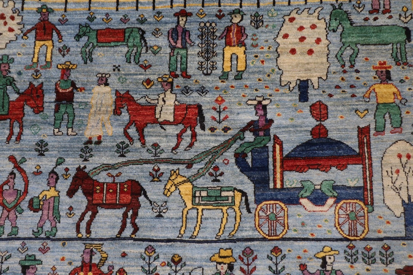 130 x 185 cm | Afghan Tribal Hand Knotted Veg Dye Wool carpet
