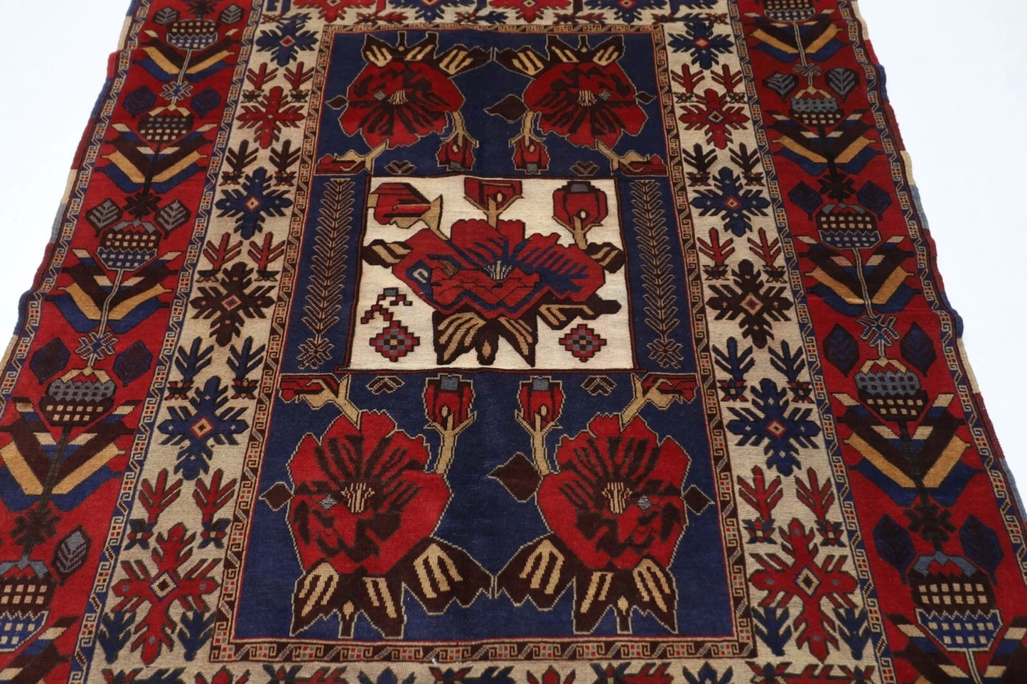174 x 278 cm | Barjesta Flat Weaved Afghan Tribal Hand Knotted Wool Carpet kilim