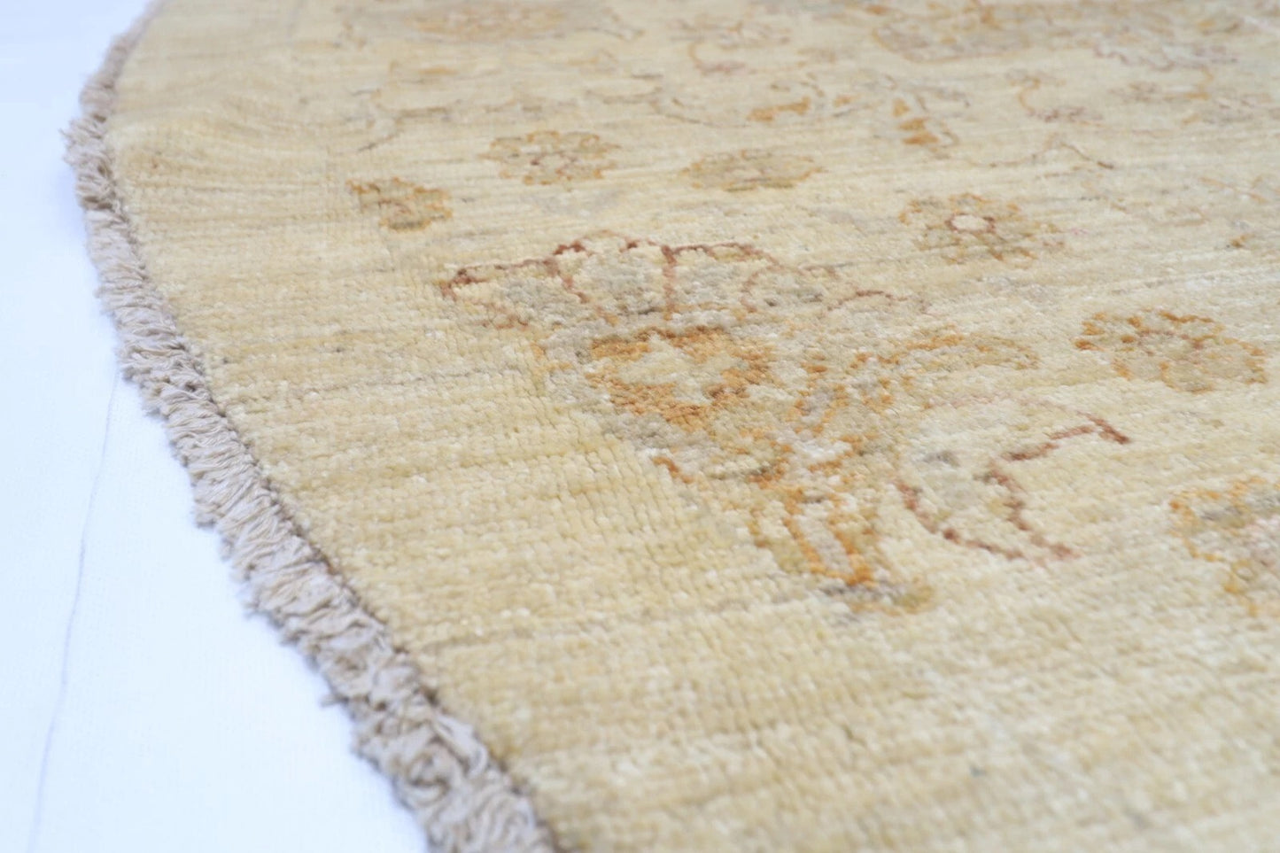 268 x 271 cm | Zeigler Afghan Tribal Hand Knotted Wool Round Carpet