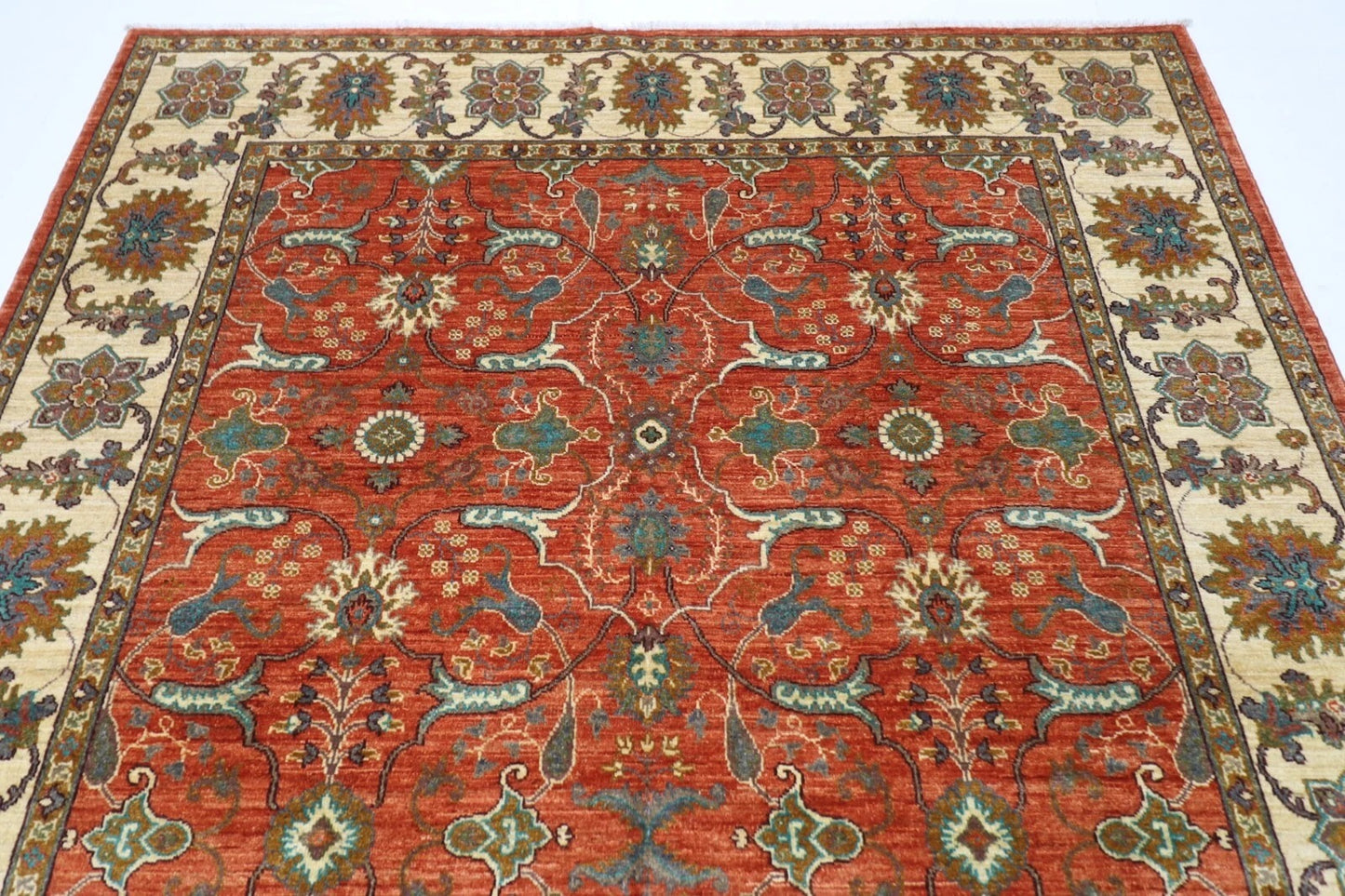 200 x 295 cm | Bidjar Afghan Tribal Hand Knotted Carpet