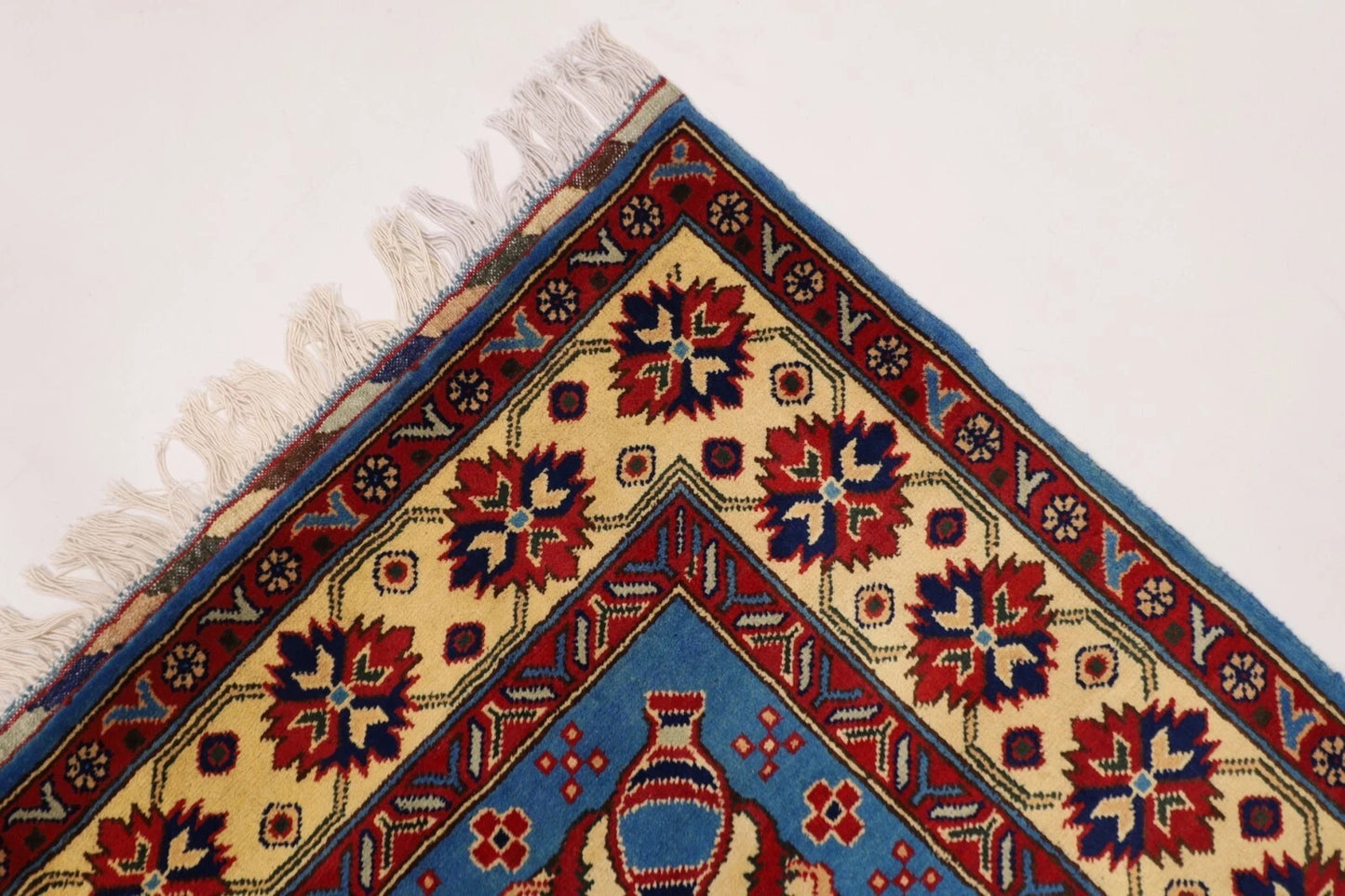 155 x 210 cm | Maranoce Afghan Tribal Hand Knotted Veg Dye Wool Carpet