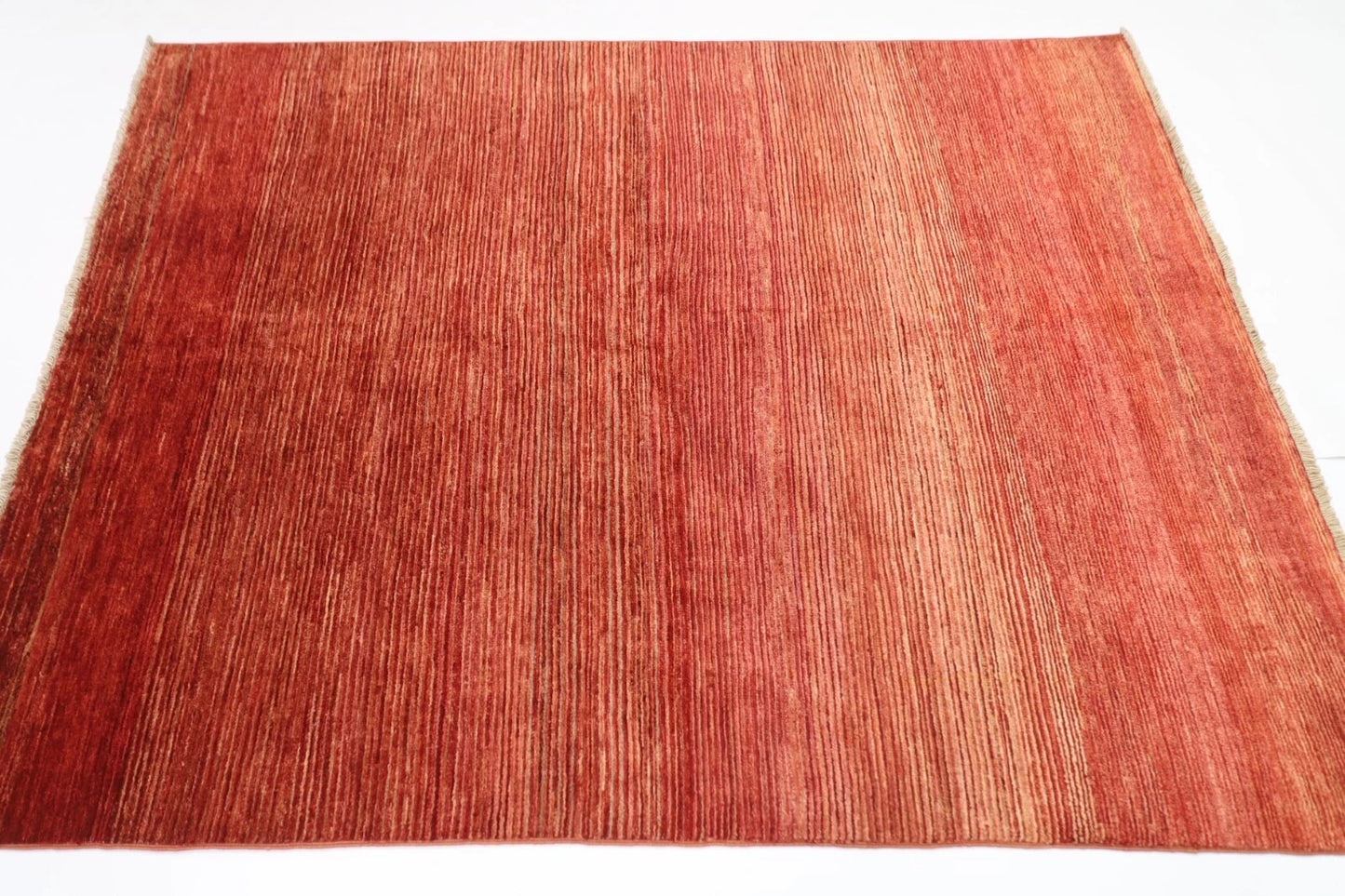148 x 195 cm | Gabbeh Afghan Tribal Hand Knotted Veg Dye Wool carpet