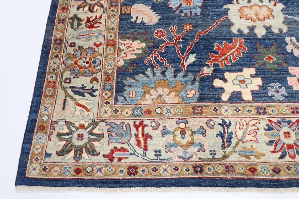254 x 301 cm | Oushak Afghan Tribal Hand Knotted Carpet