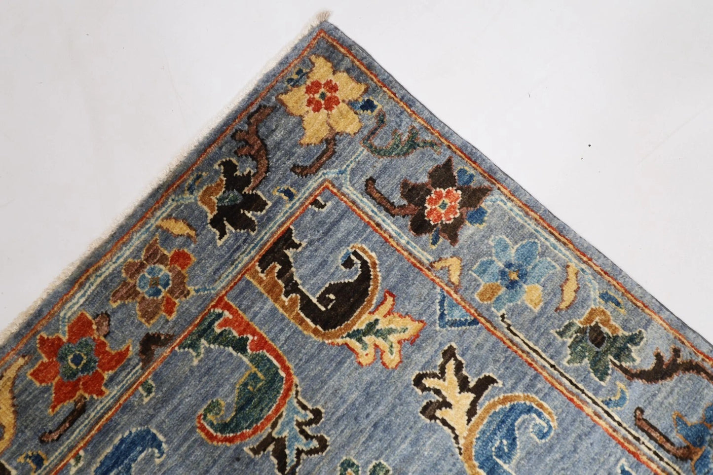 186 x 274 cm | Bidjar Gray Afghan Tribal Hand Knotted Veg Dye Wool carpet