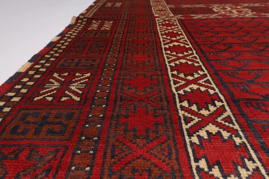 206 x 289 cm | Maranoce Afghan Tribal Hand Knotted Carpet
