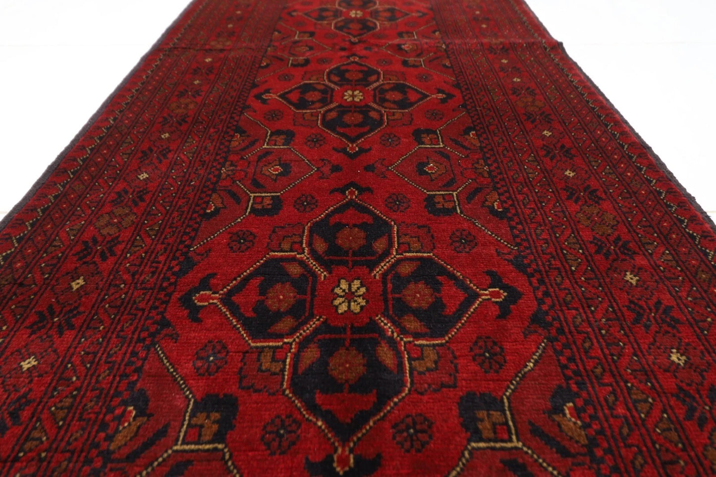 84 x 289 cm | Khal Mohammadi Afghan Tribal Hand Knotted Wool Runner