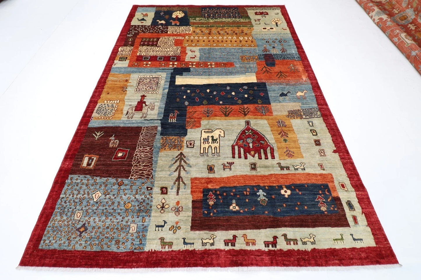 200 x 295 cm | Afghan Tribal Hand Knotted Carpet