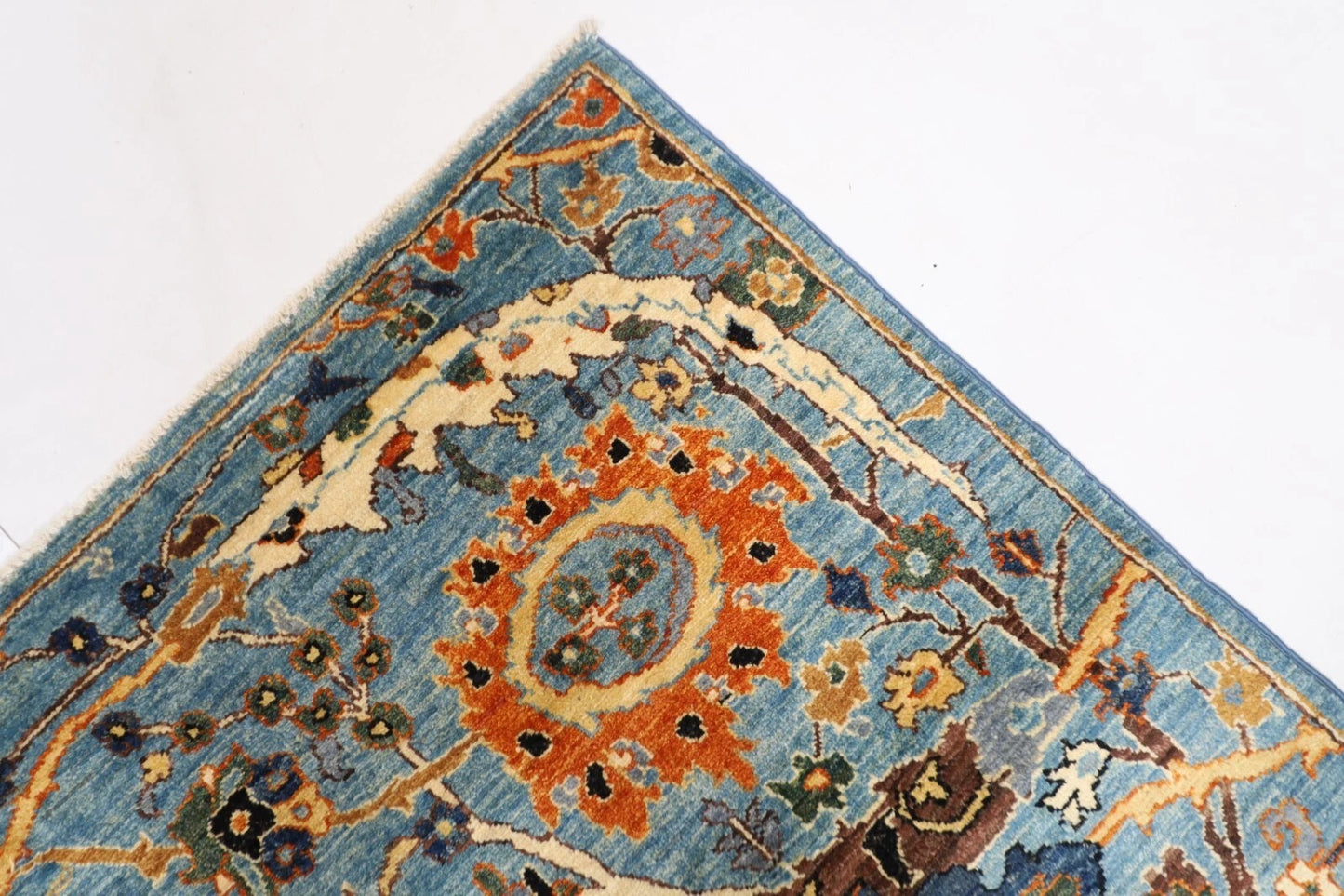 183 x 271 cm | Bidjar Gray Afghan Tribal Hand Knotted Veg Dye Wool carpet