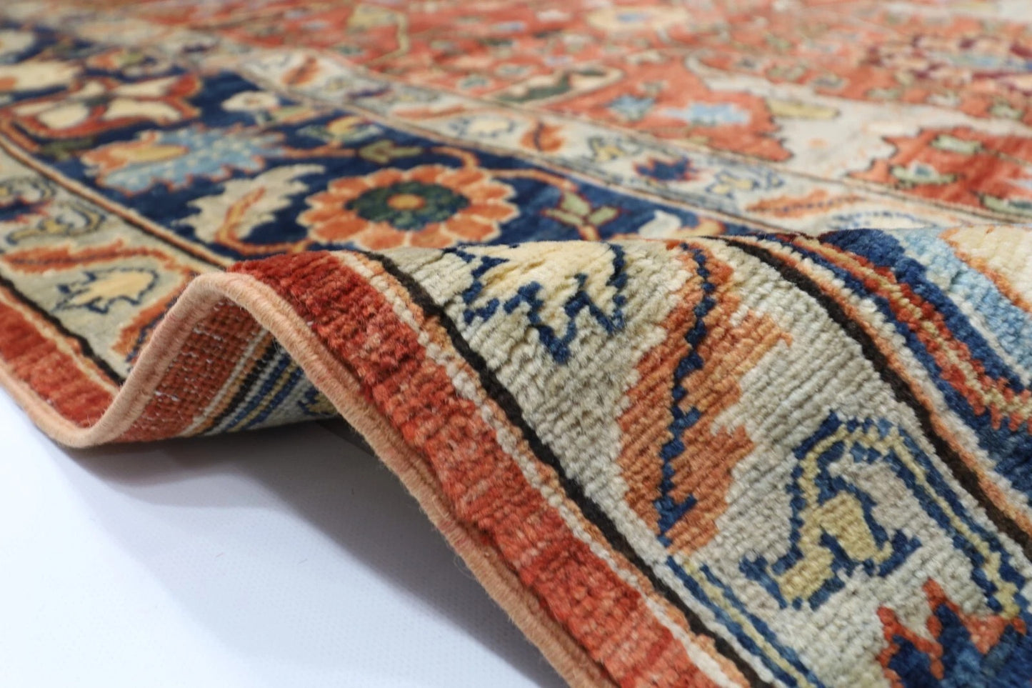 271 x 363 cm | Bidjar Afghan Tribal Hand Knotted Carpet