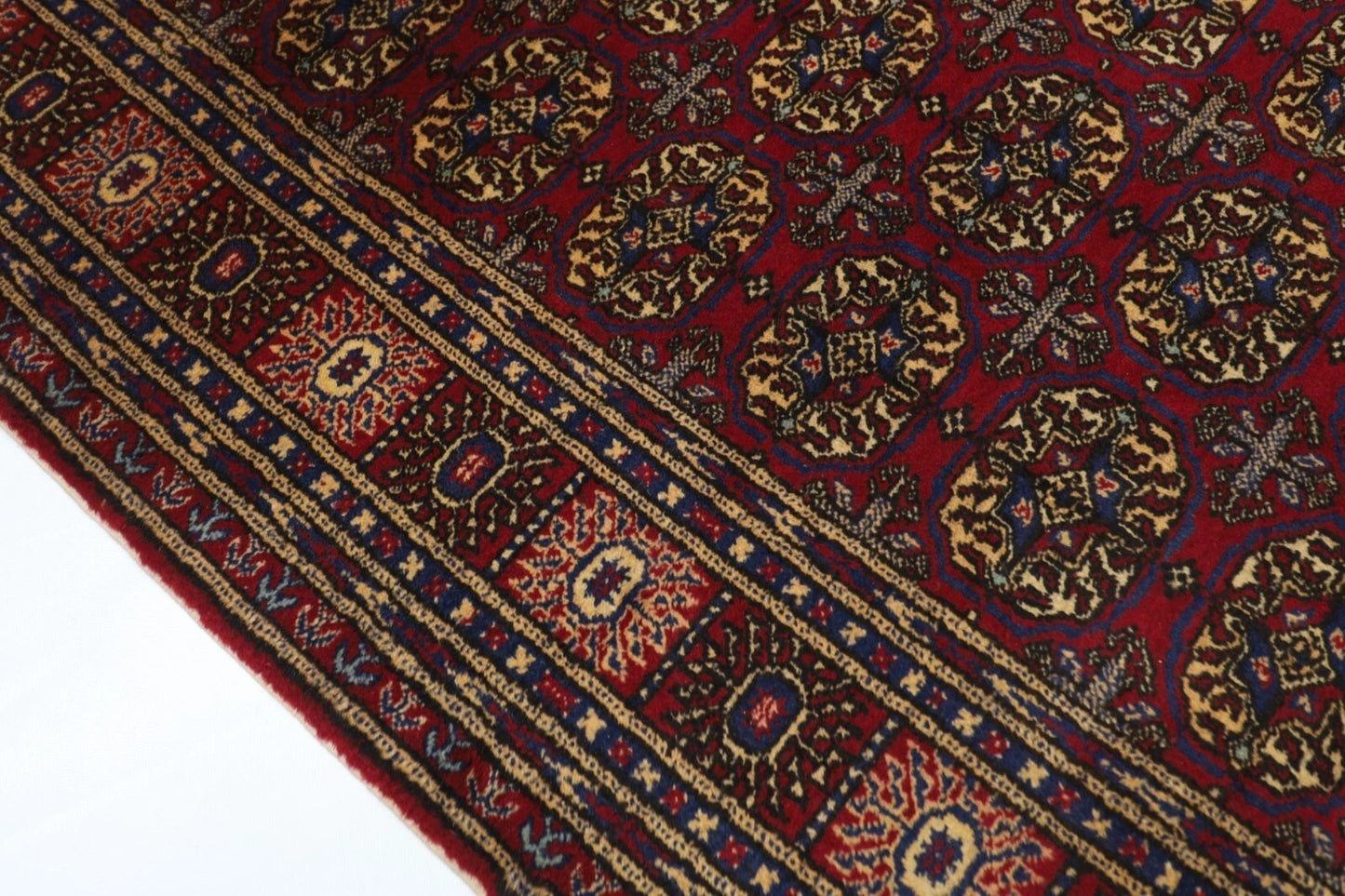 201 x 285 cm | Bokhara Tribal Hand Knotted Carpet