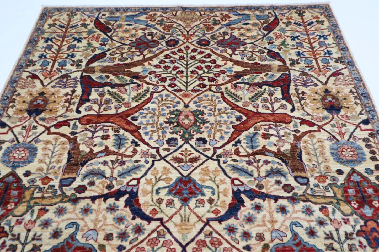 200 x 296 cm | Bidjar Afghan Tribal Hand Knotted Carpet
