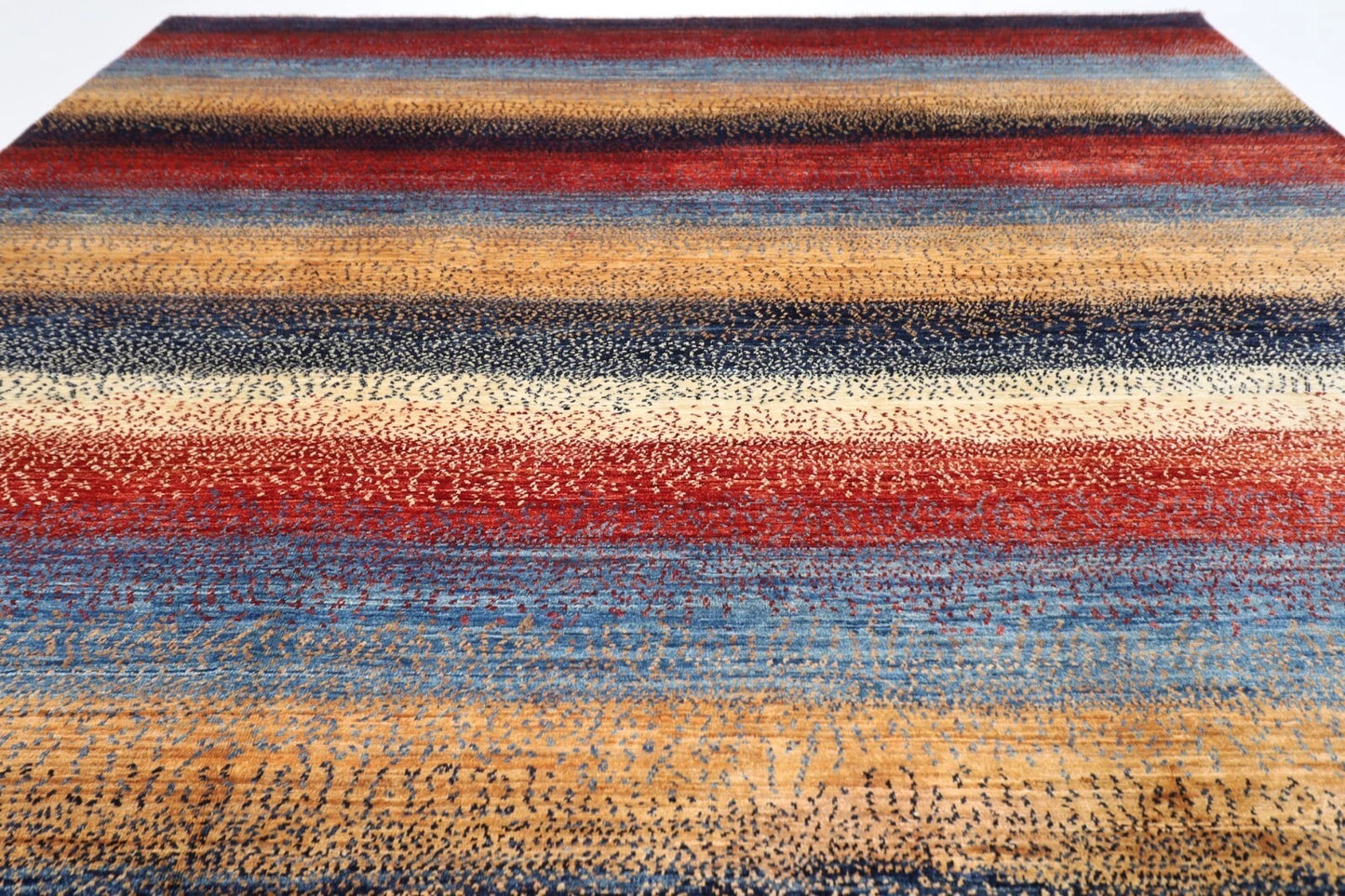 250 x 294 cm | Fine Gabbeh Afghan Tribal Hand Knotted Carpet