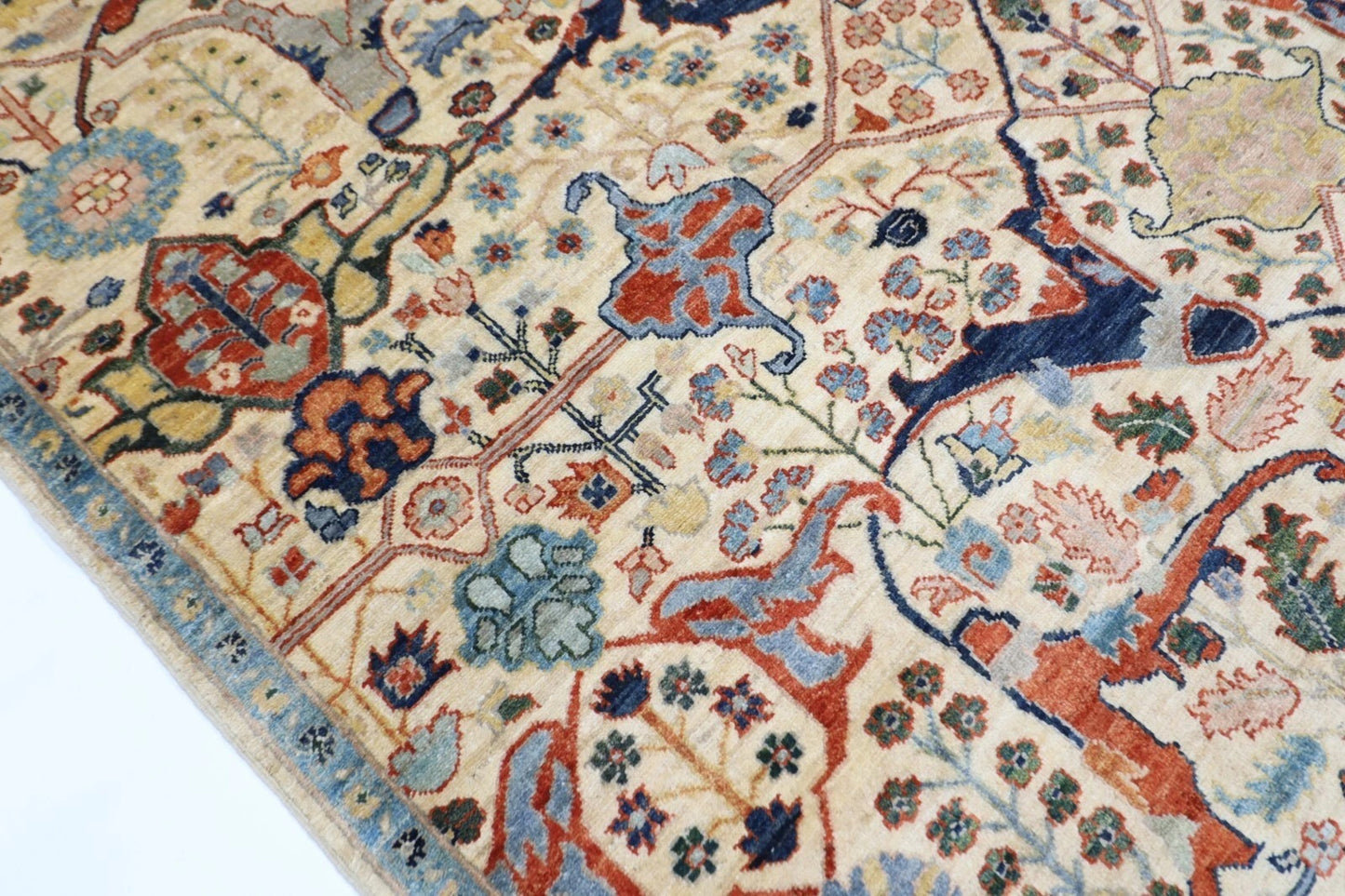 198 x 299 cm | Bidjar Afghan Tribal Hand Knotted Carpet