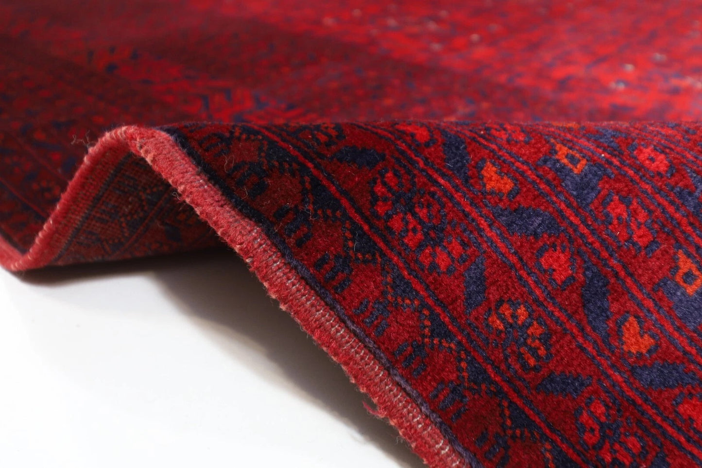 200 x 290 cm | Belgic Afghan Tribal Hand Knotted Carpet