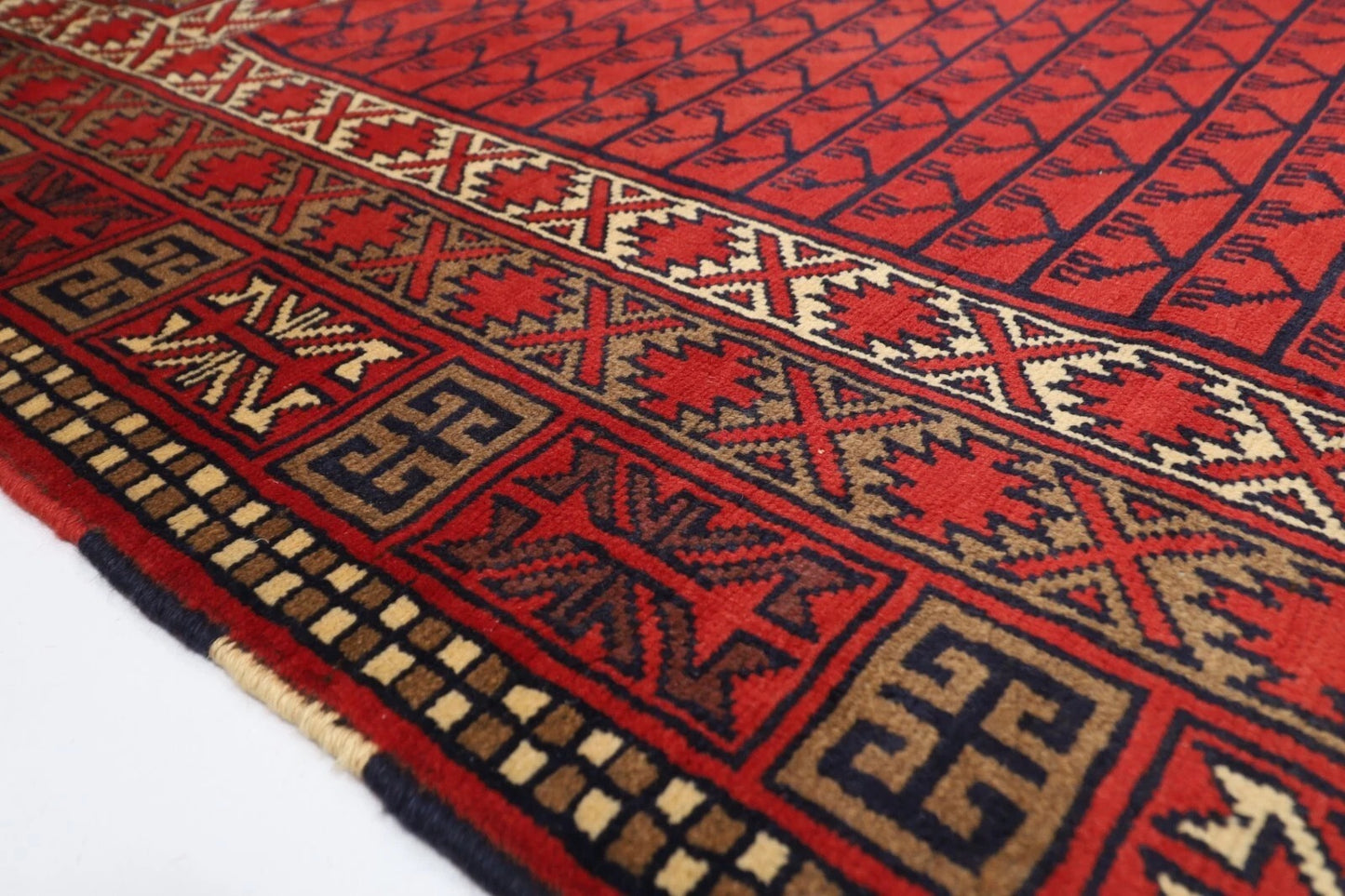 202 x 290 cm | Maranoce Afghan Tribal Hand Knotted Carpet