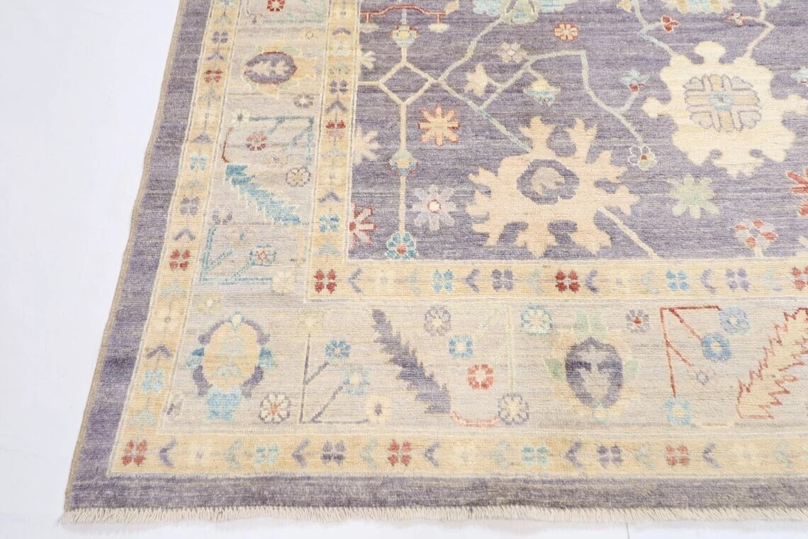 247 x 297 cm | Oushak Afghan Tribal Hand Knotted Carpet