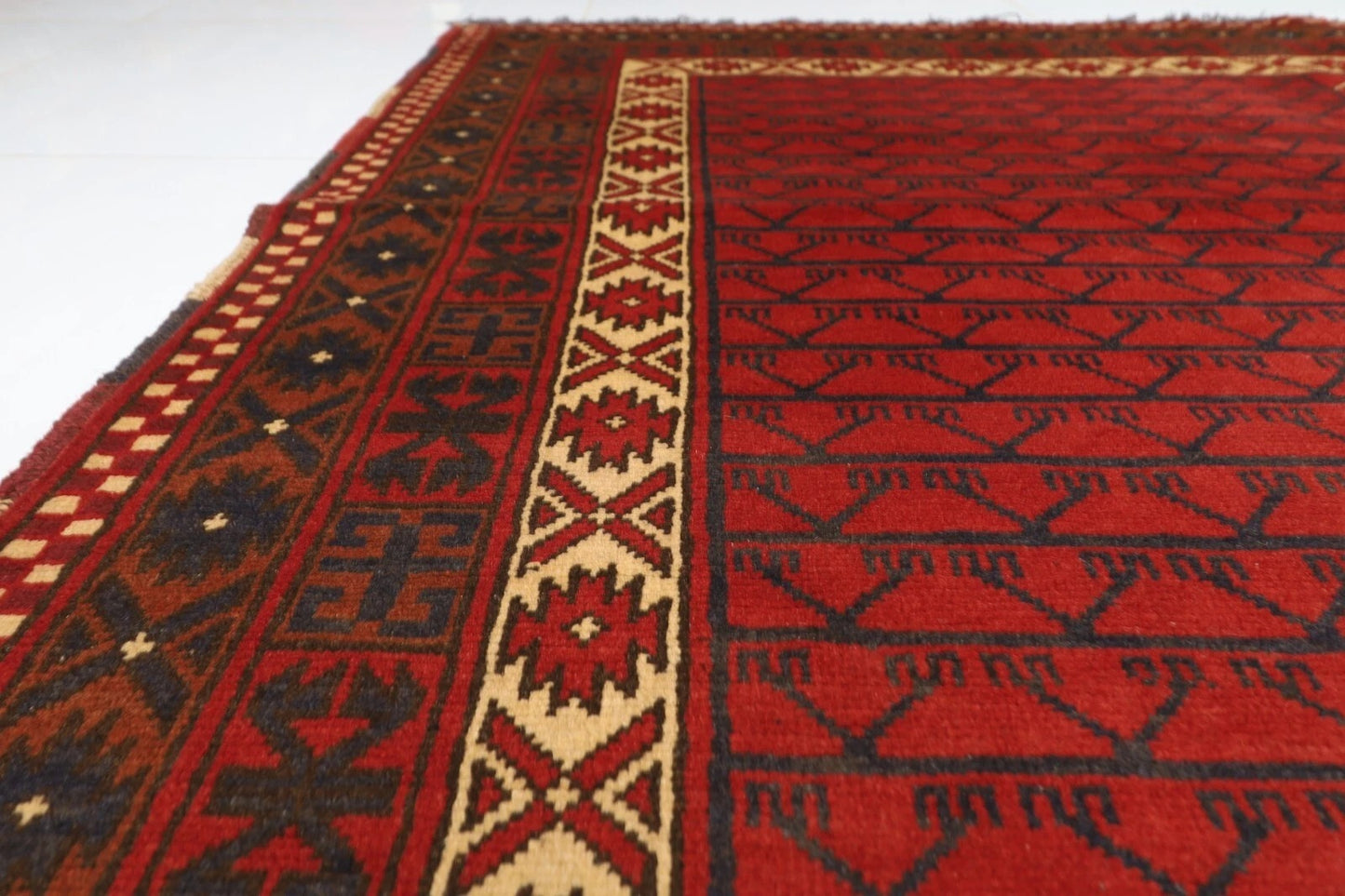 197 x 302 cm | Maranoce Afghan Tribal Hand Knotted Carpet