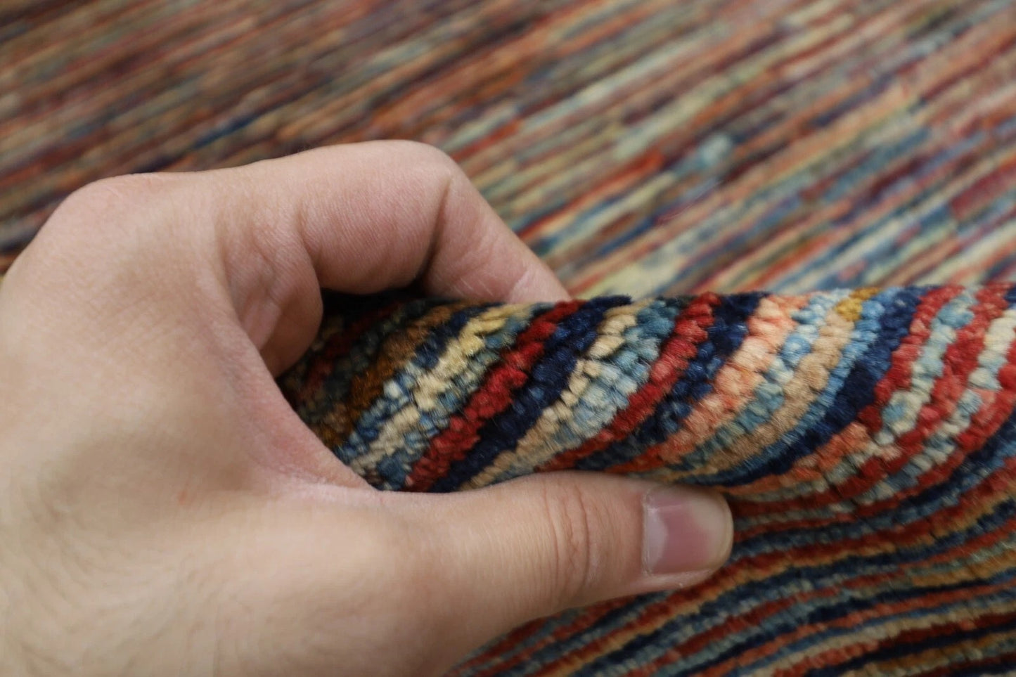 206 x 291 cm | Gabbeh Afghan Tribal Hand Knotted Carpet