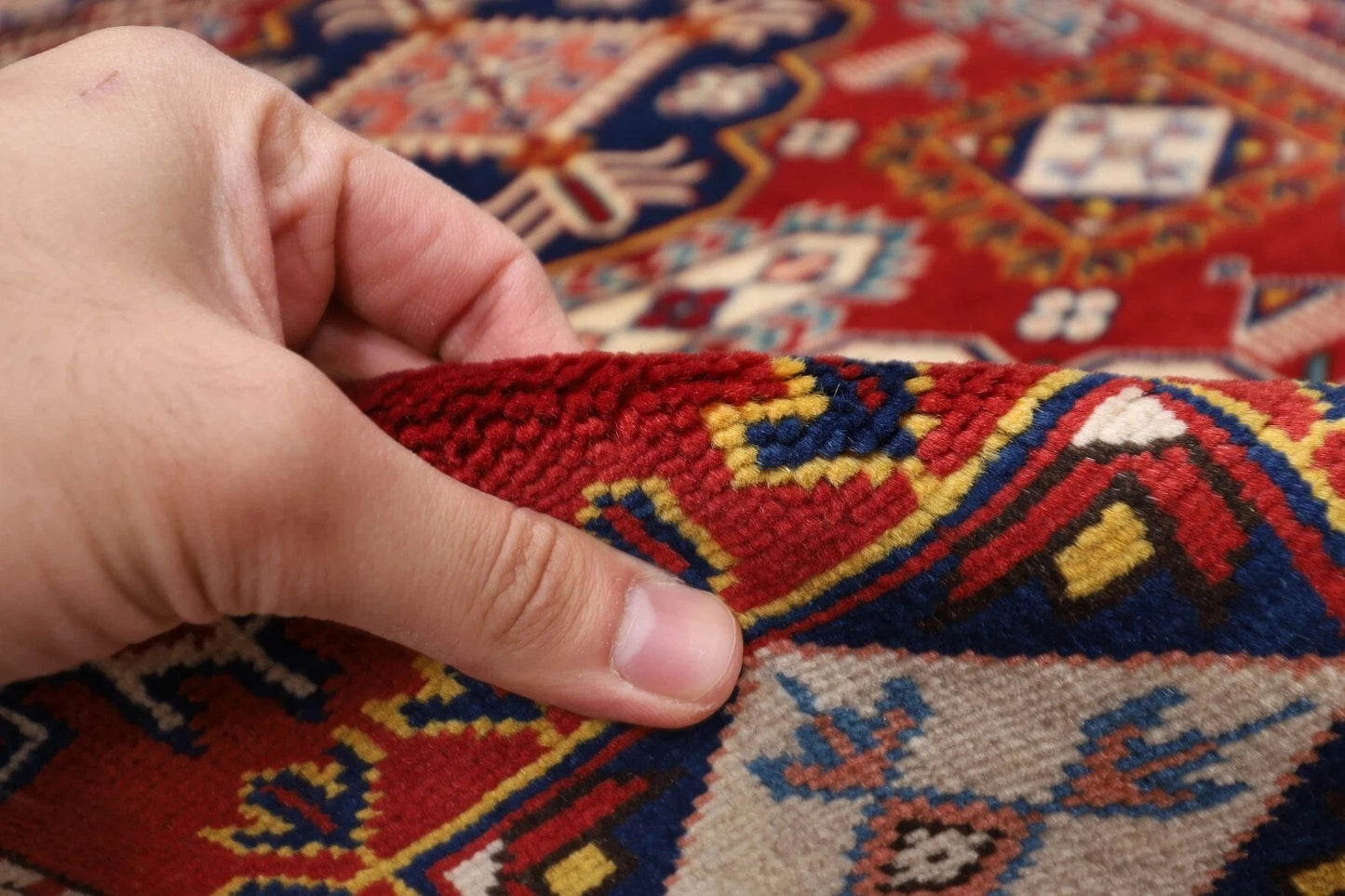 127 x 173 cm | Shirvan Afghan Tribal Hand Knotted Veg Dye Wool carpet
