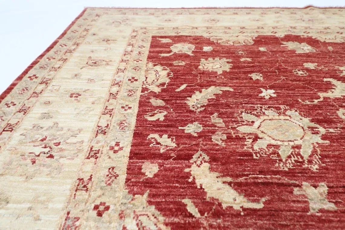 199 x 294 cm | Chobi Afghan Tribal Hand Knotted Carpet