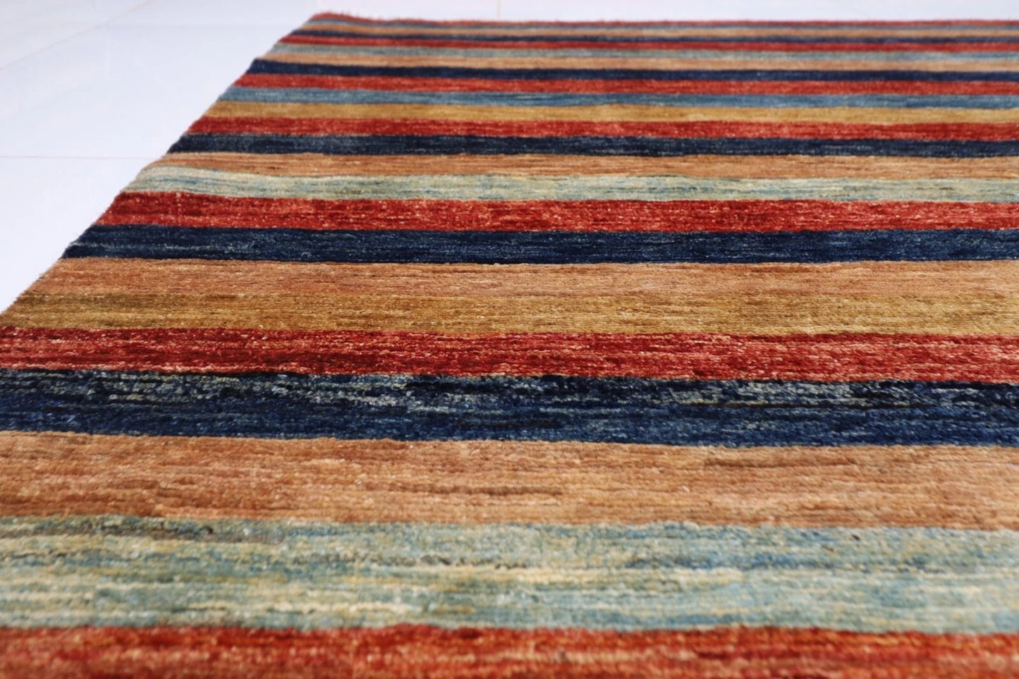 198 x 296 cm | Gabbeh Afghan Tribal Hand Knotted Carpet