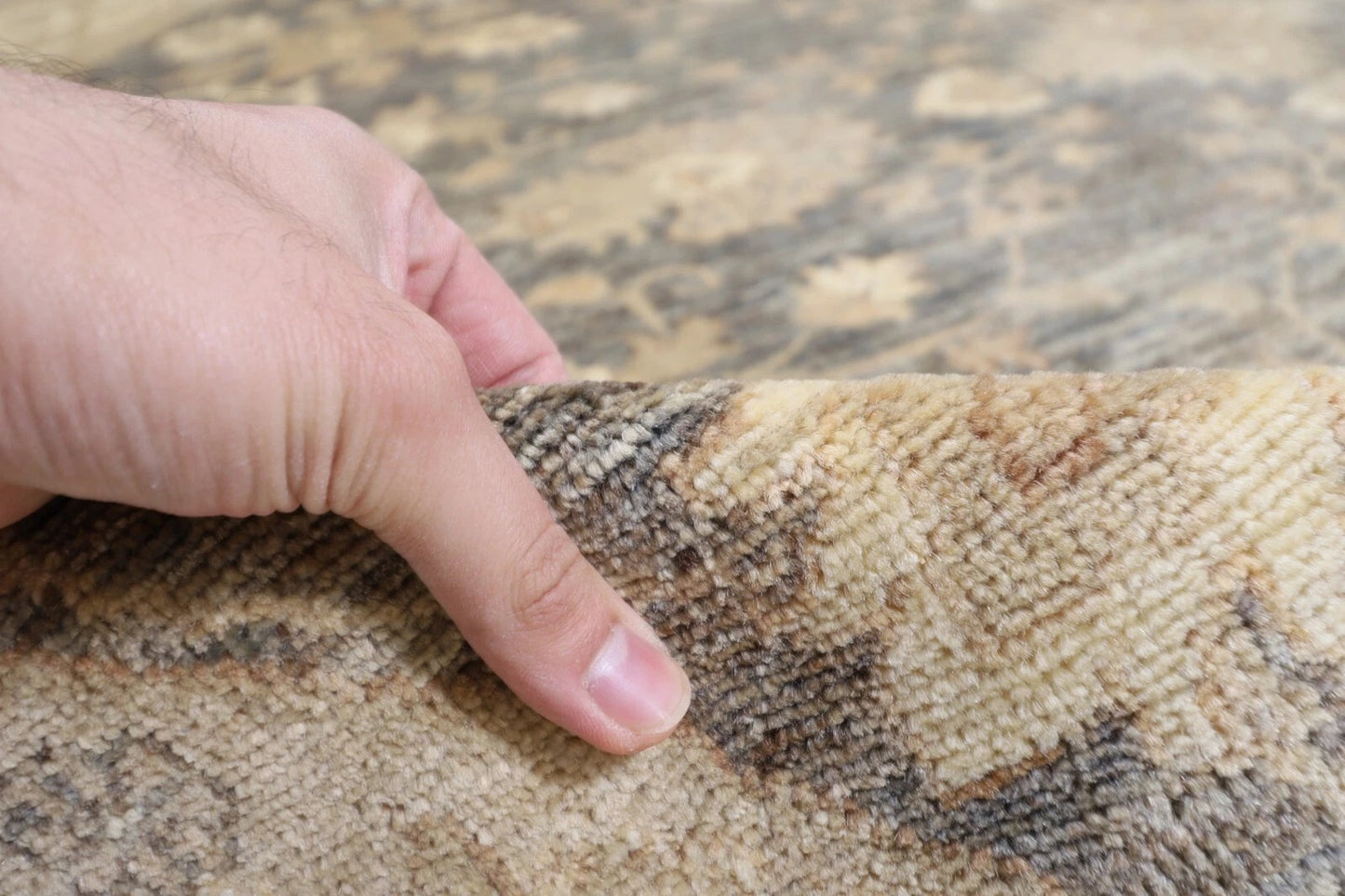 266 x 274 cm | Zeigler Afghan Tribal Hand Knotted Wool Carpet