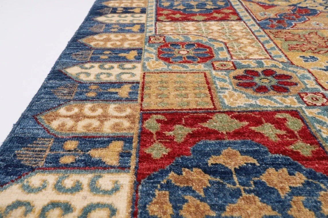 248 x 294 cm | Mamluk Afghan Tribal Hand Knotted Carpet